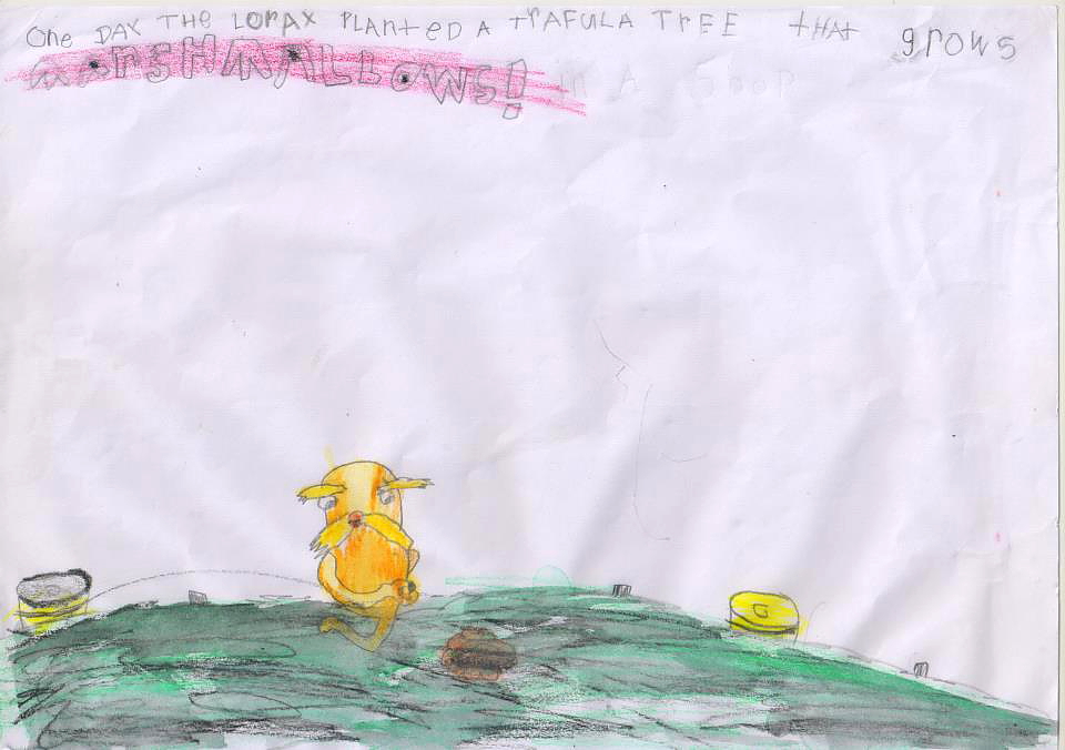 Children Writers The Lorax & the Marshmallows. By Medina Zaharah