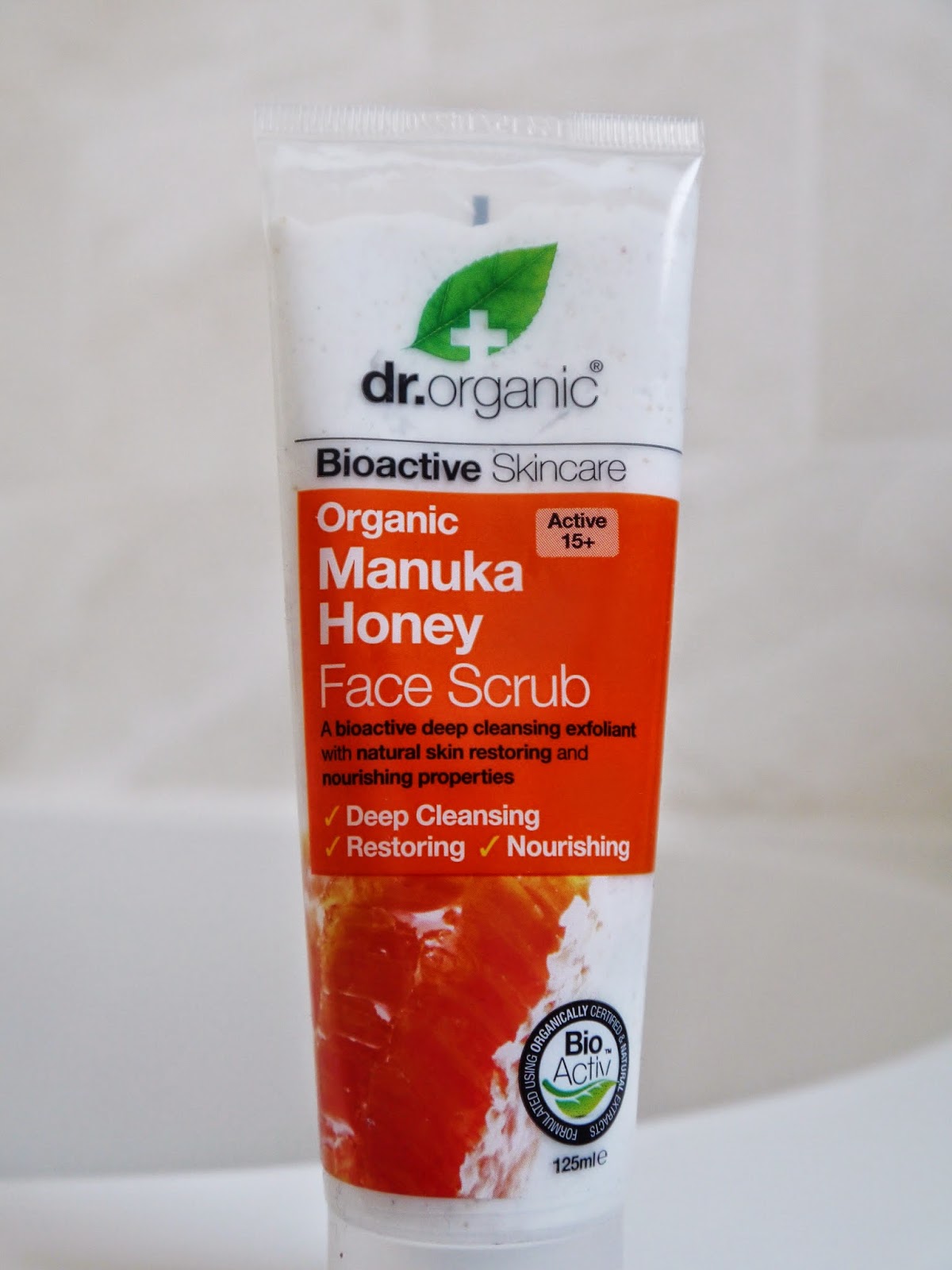 Shanika Says Product Review Dr. Organic Manuka honey face scrub