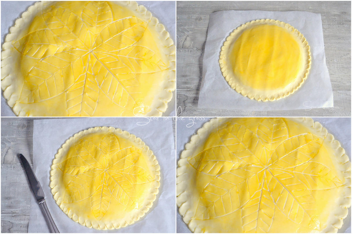 Recette pas à pas de la galette des rois à la crème d'amande Recette pas à pas de la galette des rois à la crème d'amande