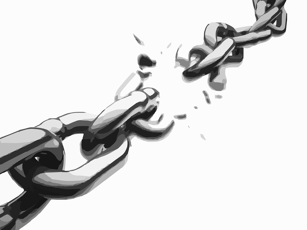 Image of a broken chain.  Source: http://pixabay.com/p-297842/?no_redirect