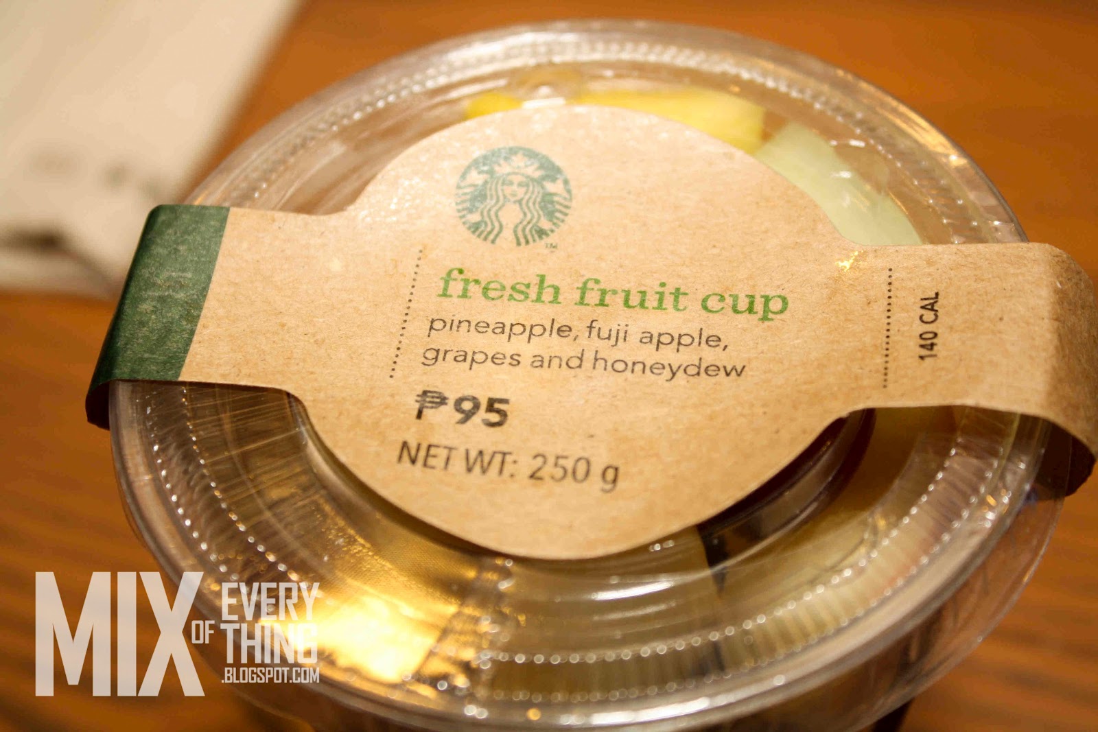 Starbucks Fresh Fruit Cup for only 95 Pesos. Blog for Tech & Lifestyle