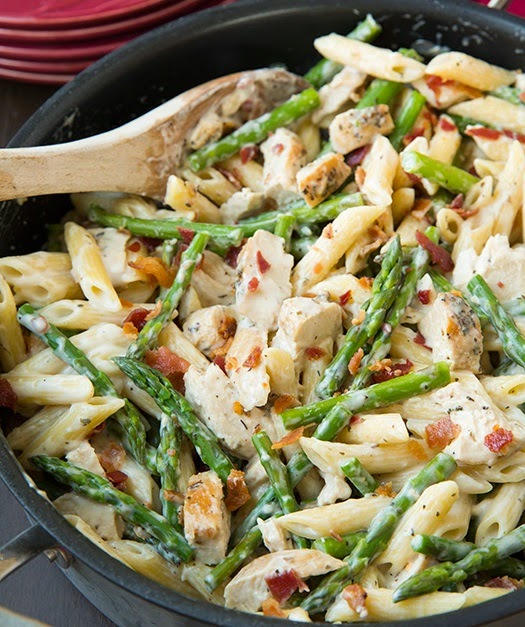 Chicken and Asparagus Penne Cooking time