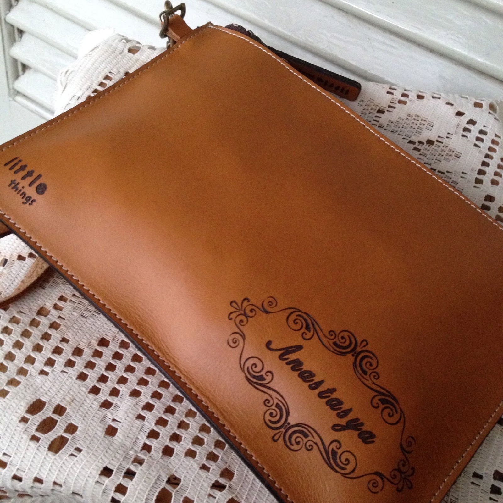 Leather Pouch by Little Things Handmade Unique Little Things Handmade