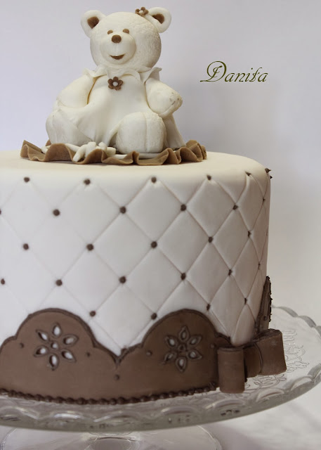 corso di cake design: torta orsetto 