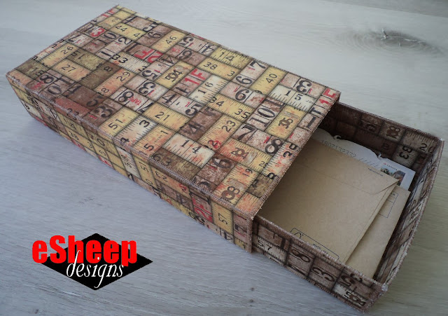 Fabric Match Box by eSheep Designs