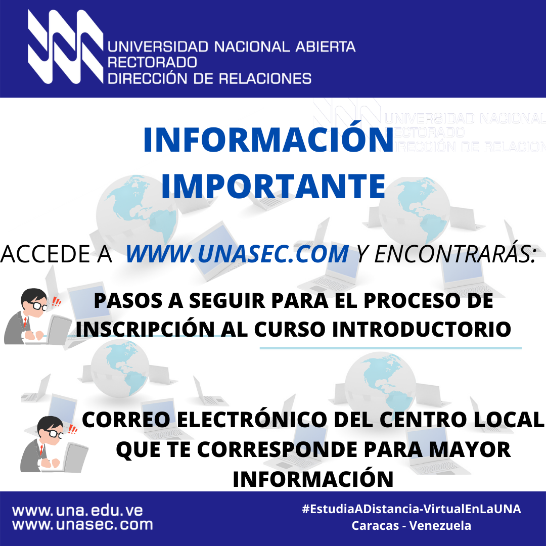 INFORMACIÓN IMPORTANTE