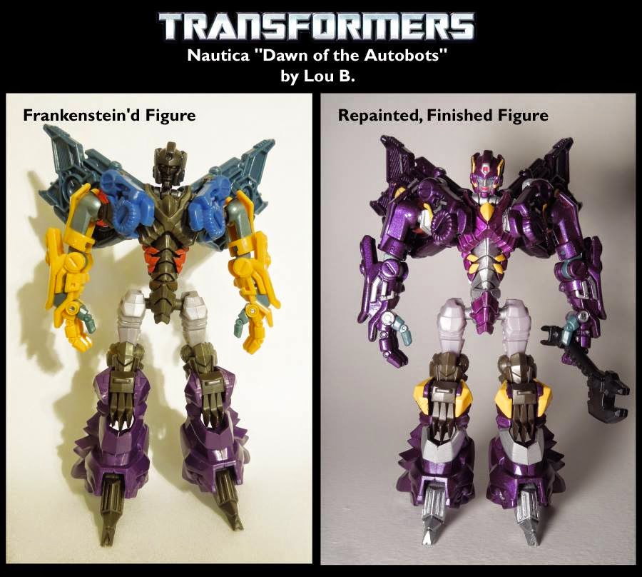 JIMSMASH ! ! ! BADASS CUSTOM NAUTICA TRANSFORMER & PACKAGING