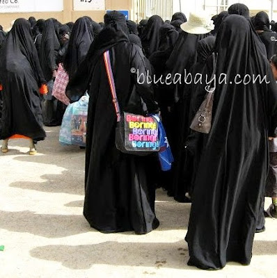 Women in abaya