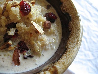 Breakfast Quinoa Porridge | Lisa's Kitchen | Vegetarian Recipes ...