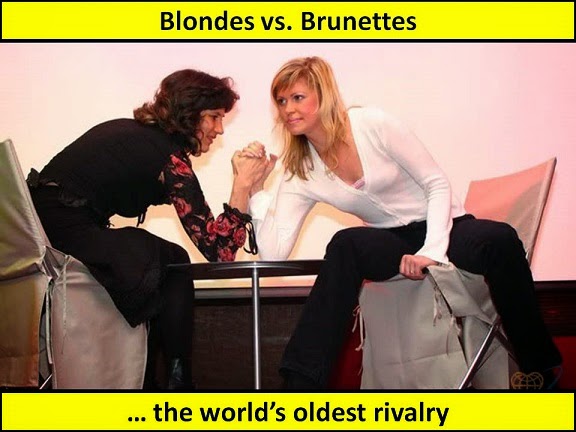 Blondes Vs Brunettes Blondes Vs Brunettes Catfights And