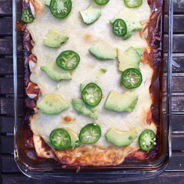 Roasted Squash and Zucchini Enchiladas + OOTD 15 Tee Shirt Natalie Mason