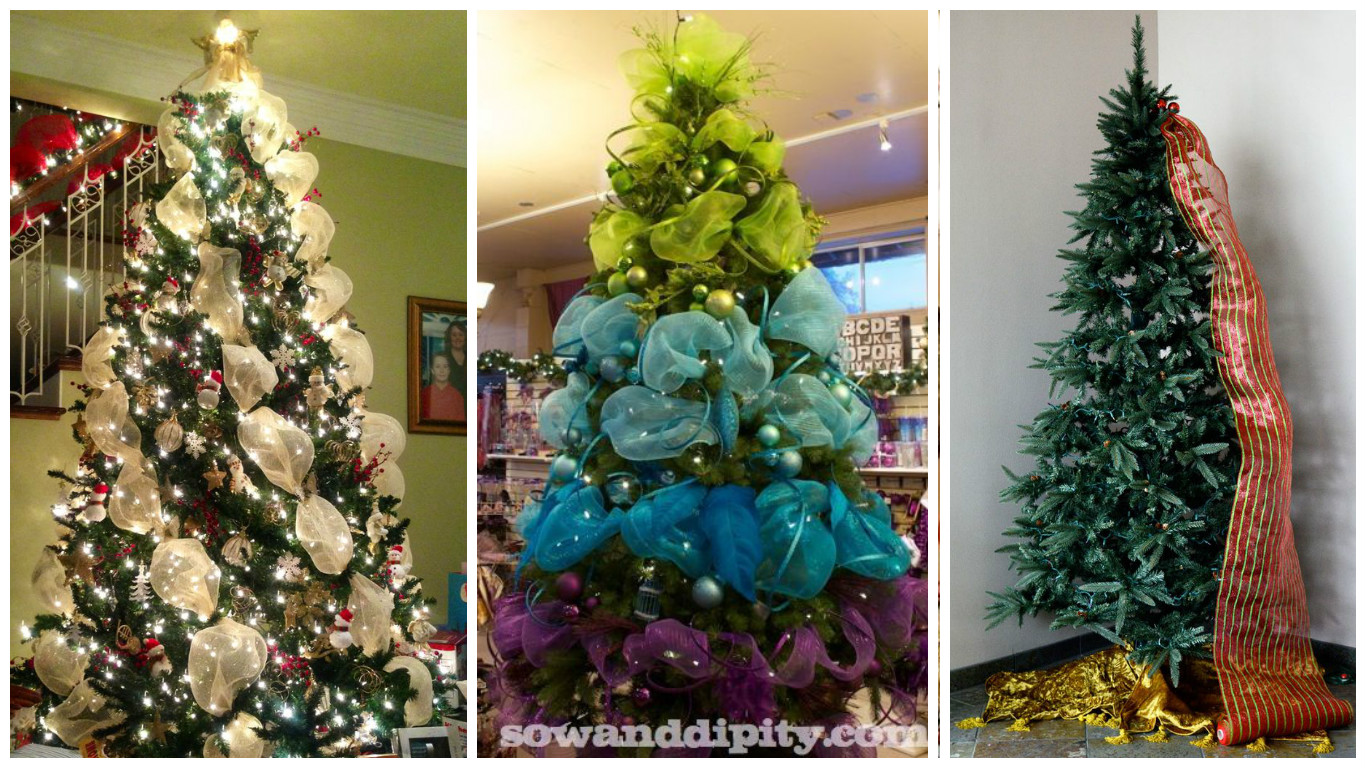 como decorar tu arbol de navidad con malla Storyandtoy.com