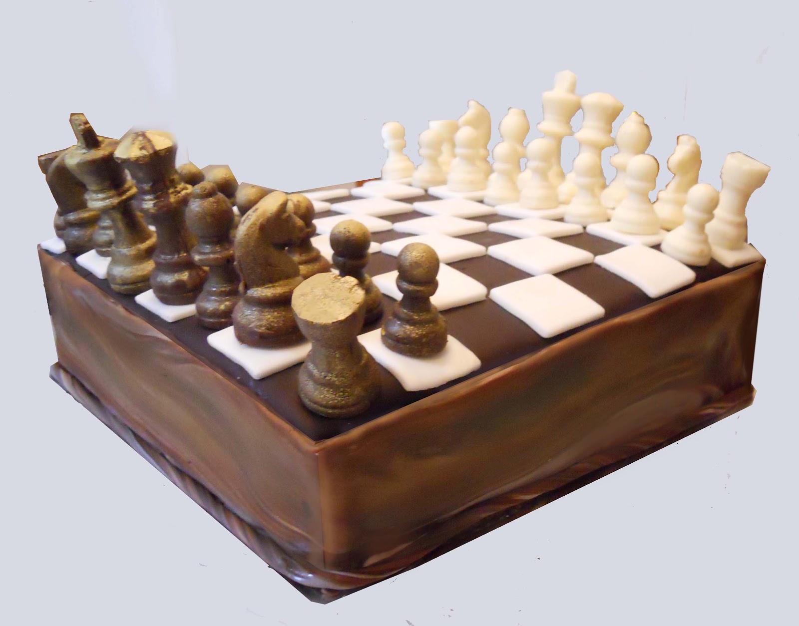 Artnscience Creations: Chess cake