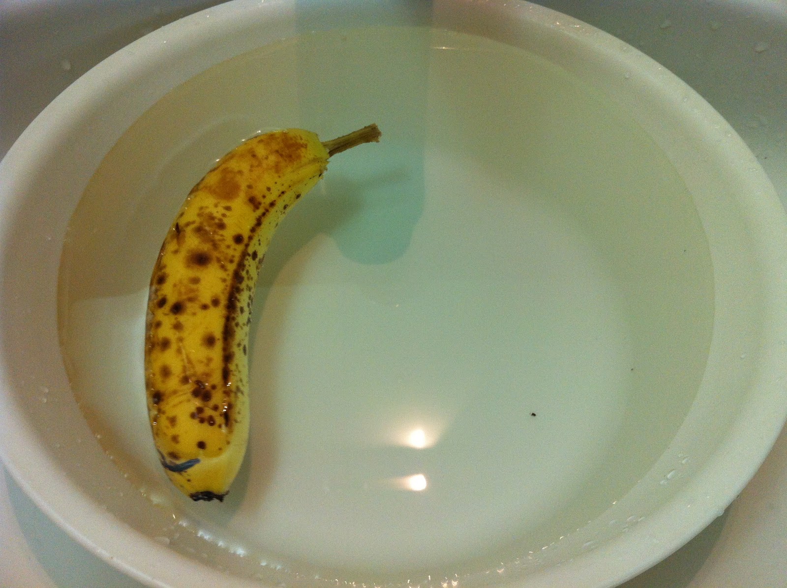 hot banana water