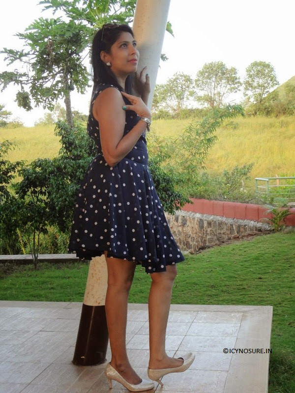 What I Wore, How To Style A Polka Dotted Dress