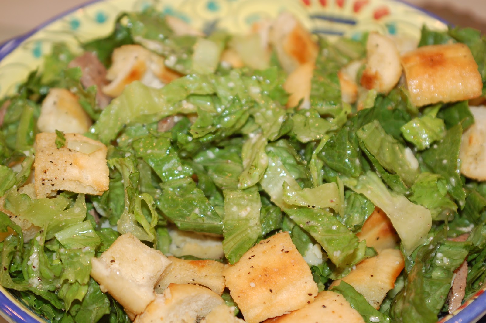 Let’s Eat Grilled Steak Caesar Salad