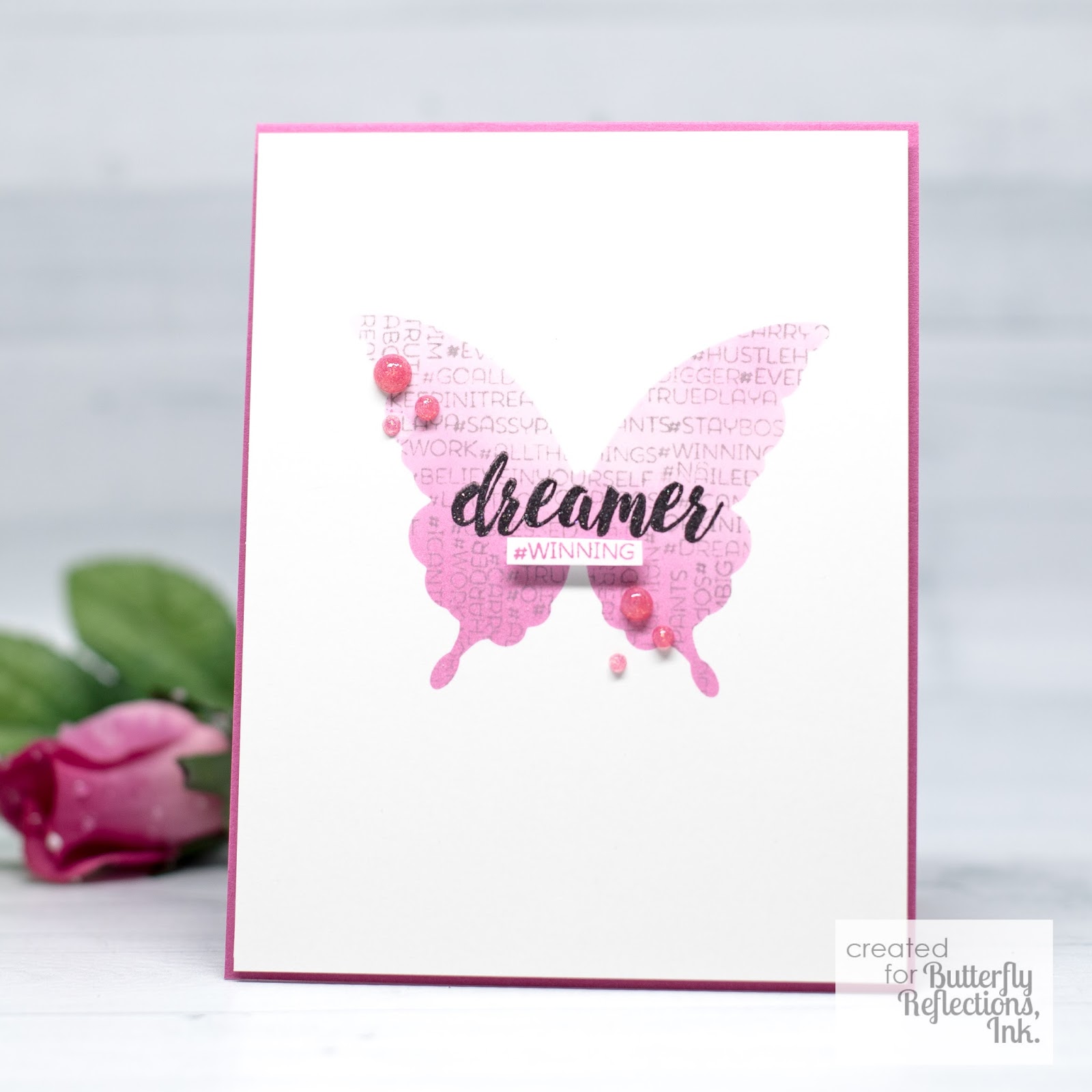 Butterfly Reflections, Ink. Hashtag Winning