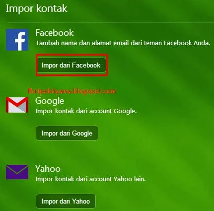 Cara Mengetahui Email Facebook Teman