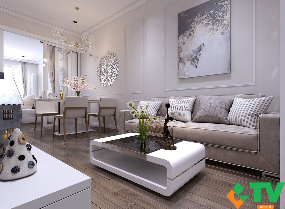 Thiết kế nội thất chung cư - phương án tham khảo dành cho khách hàng