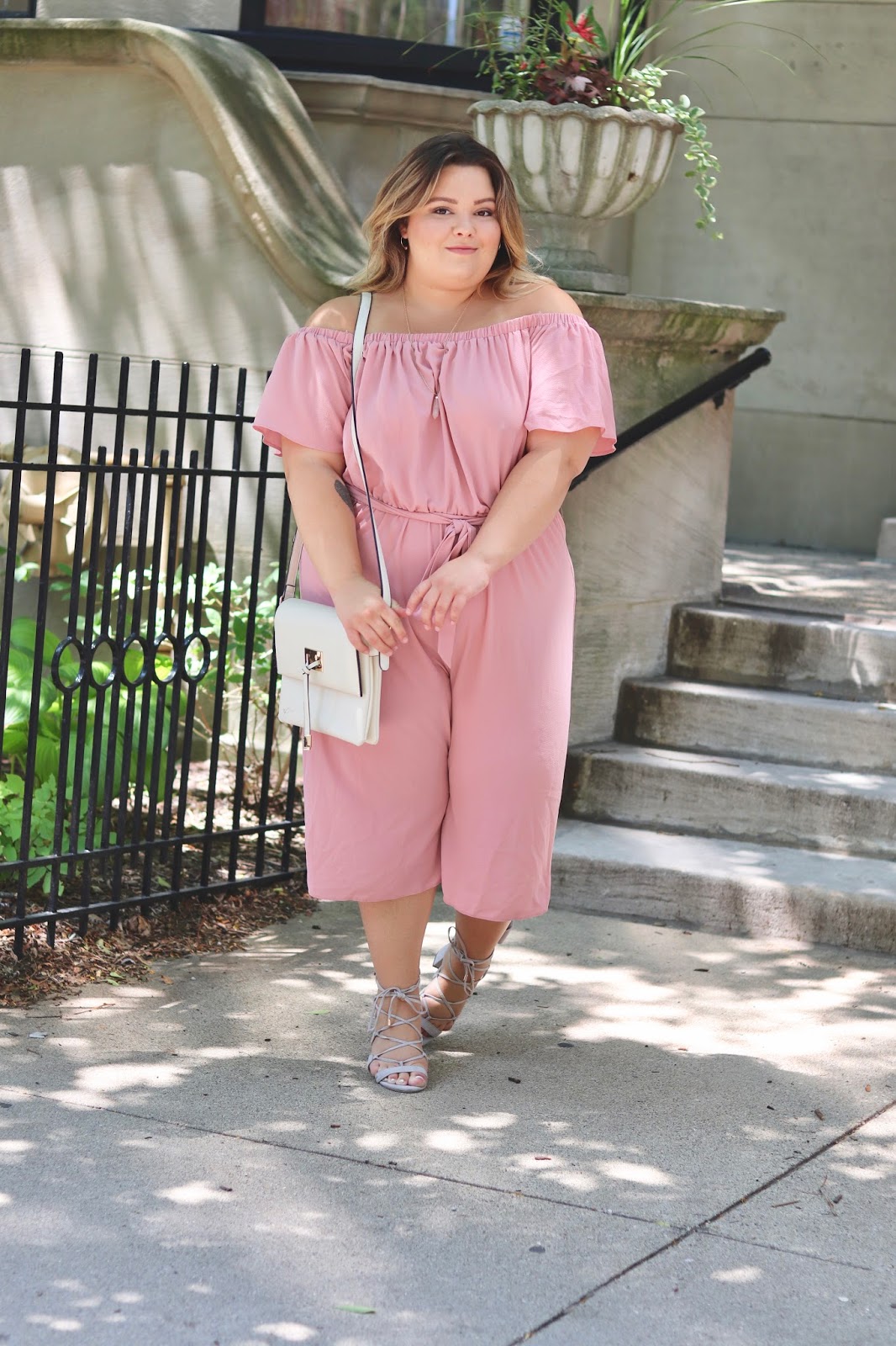 culotte jumpsuit, plus size jumpsuits, plus size rompers, affordable plus size fashion, back to school plus size fashion, natalie craig, natalie in the city, plus size fashion, plus size fashion blogger, Chicago fashion blogger, Chicago style, midwest blogger, yours clothing, plus size outfit, romantic outfit, curves and confidence, fatshion