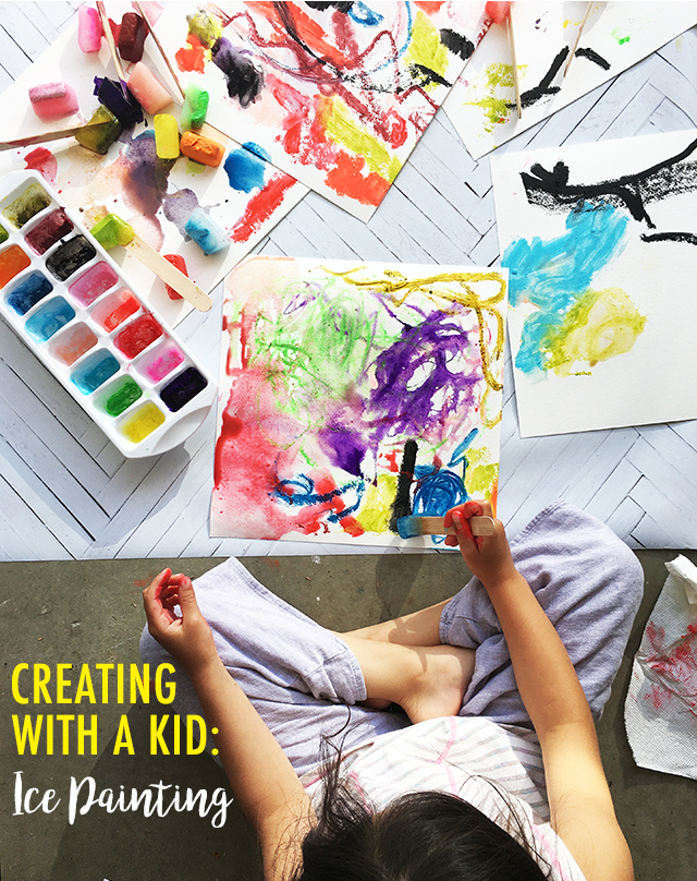 ICE PAINTING DIY  Activities for Kids