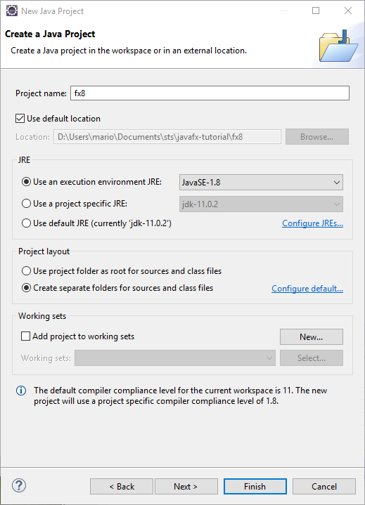 Tutorial on how to write and run a javaFX 11 Spring Boot program using ...