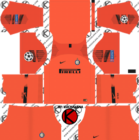 Inter Milan 2018/19 UCL Kit - Dream League Soccer Kits
