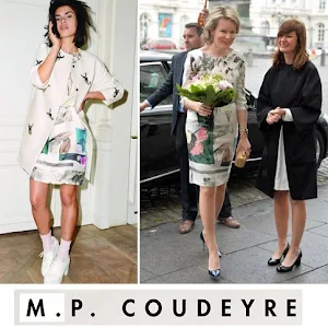 M.P. COUDEYRE Dress Queen Mathilde Style