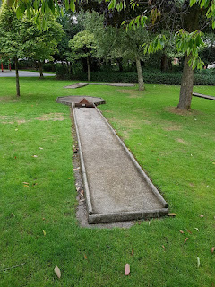Crazy Golf course at Lowther Gardens in Lytham Crazy Golf course at Lowther Gardens in Lytham