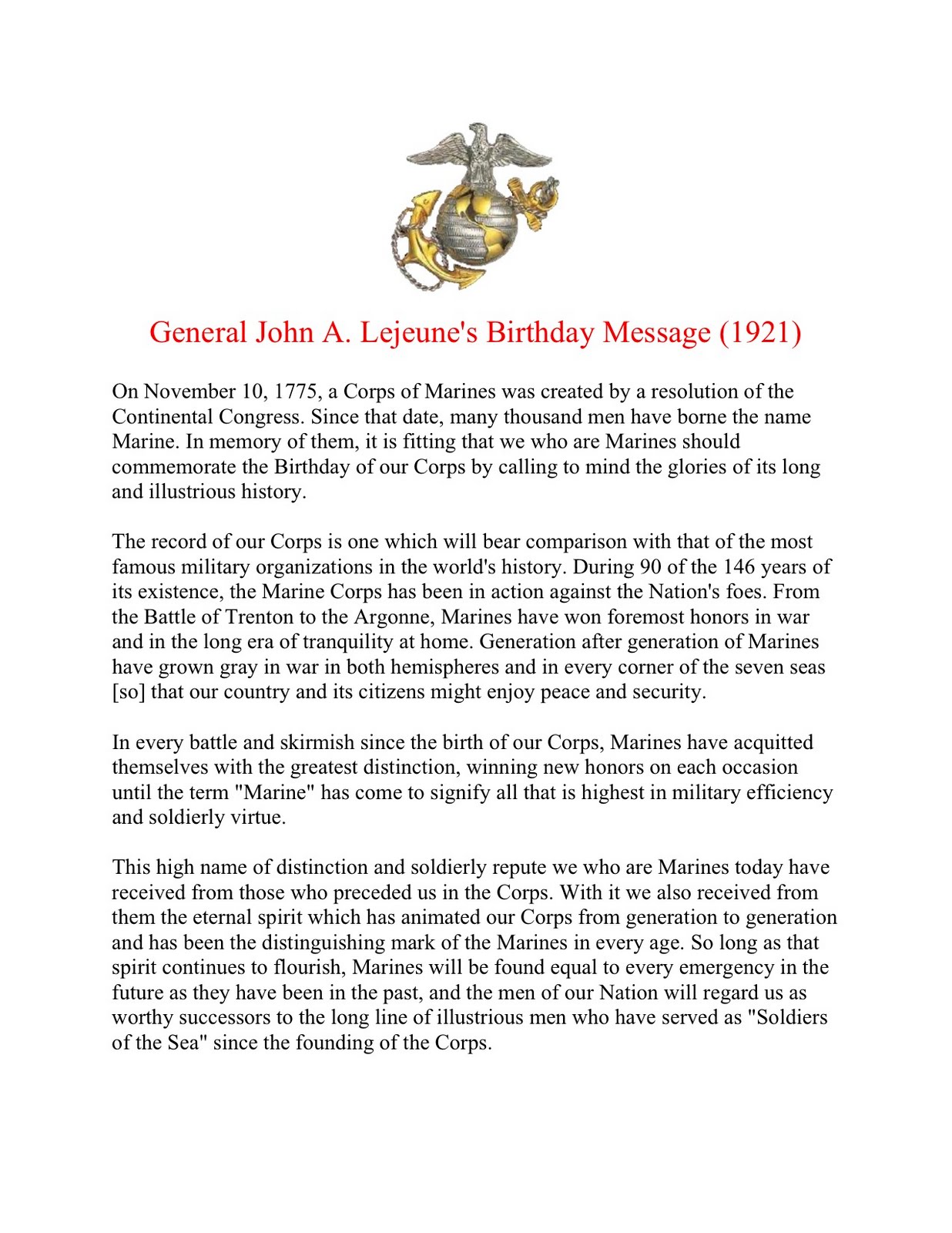 The Foggy Dew Happy 236th Birthday!!