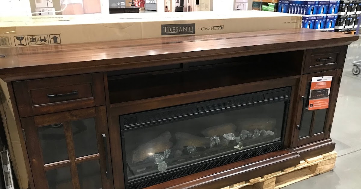 Tresanti Fireplace Console Costco Weekender