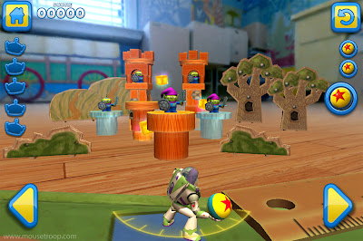 Toy Story Smash It Disney iPhone mobile game review Pixar