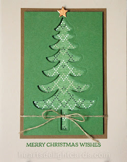 Heart's Delight Cards: Recycled Christmas