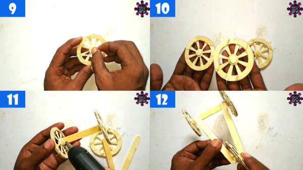 SerbaGuna Gaes Cara Membuat Sepeda dari Stik Es Krim 