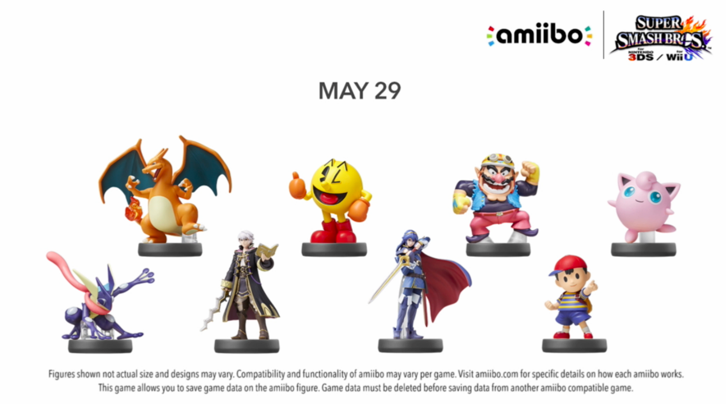 Novos amiibos de Greninja, Ness e Jigglypuff já estão esgotados nas