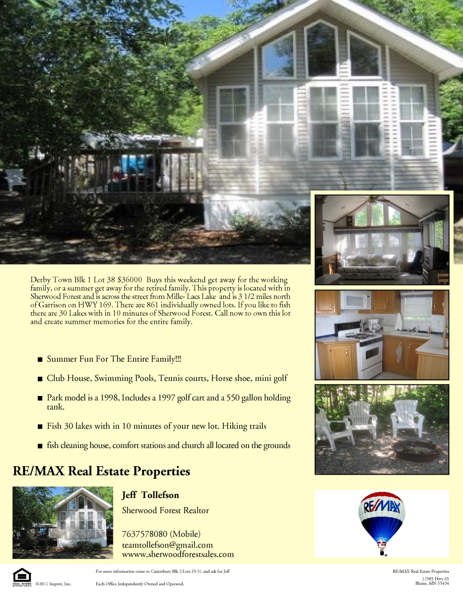 Sherwood Forest A Minnesota RV Park 763.757.8080