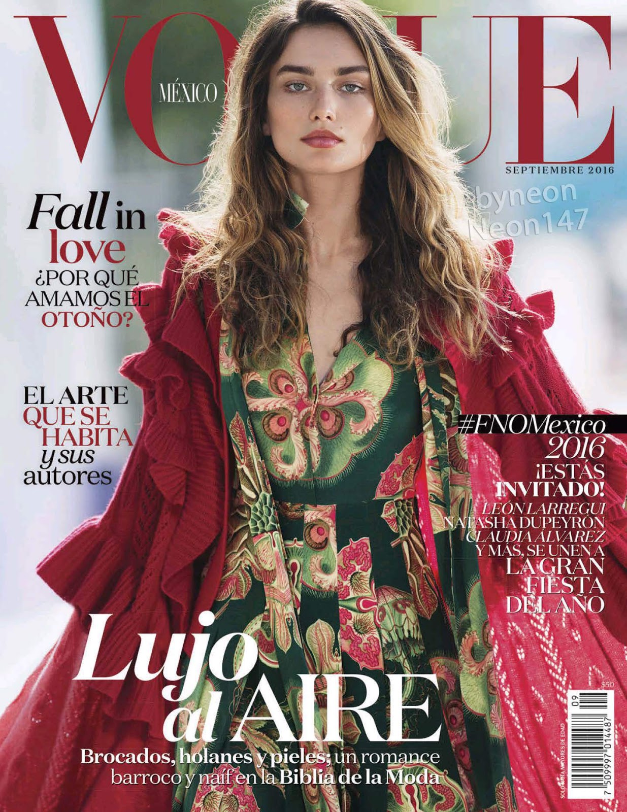 Anastasia's Welt: Vogue Mexico & Latin America September 2016
