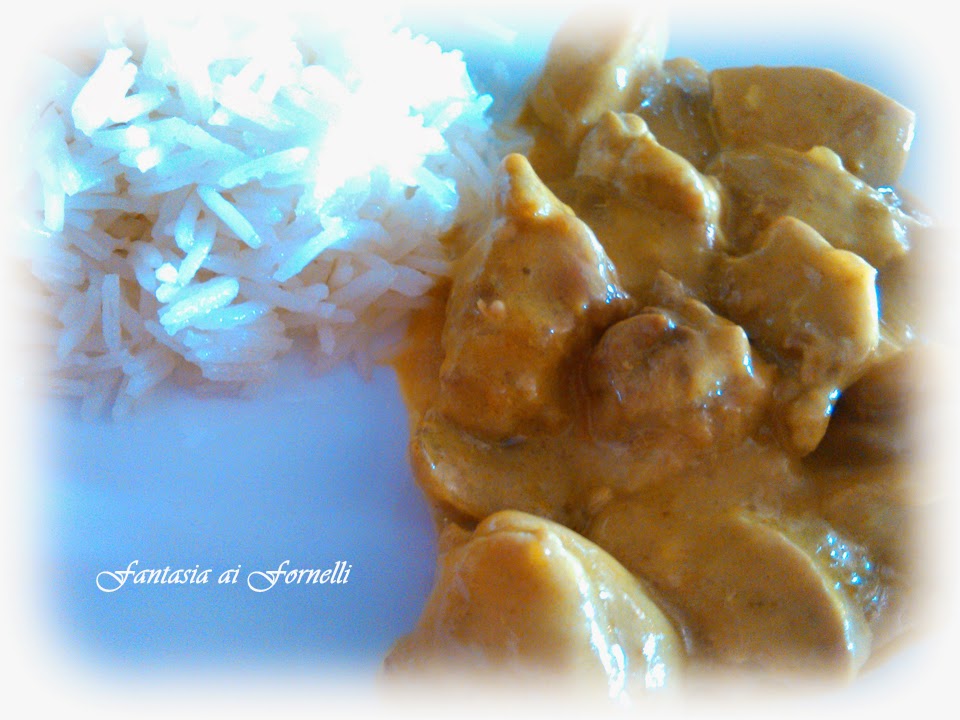 pollo al curry thailandese