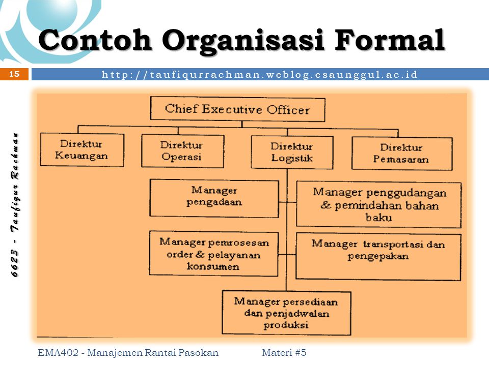Contoh Organisasi Formal Dan Non Formal Sekali