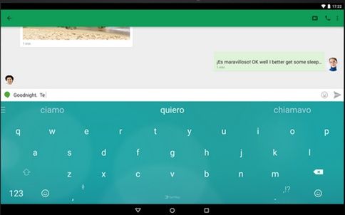 Keyboard Android Menampilkan Emoji