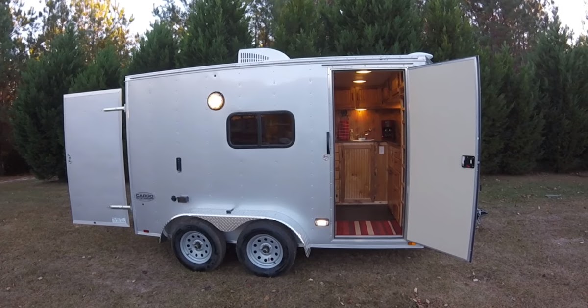 Love these Cargo Trailer conversions Cozy