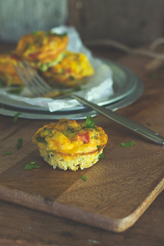 Melley Mey's Kitchen Chicken & Spinach Egg Muffins Recipe...