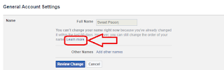  change facebook name before 60 days limit@myteachworld.com