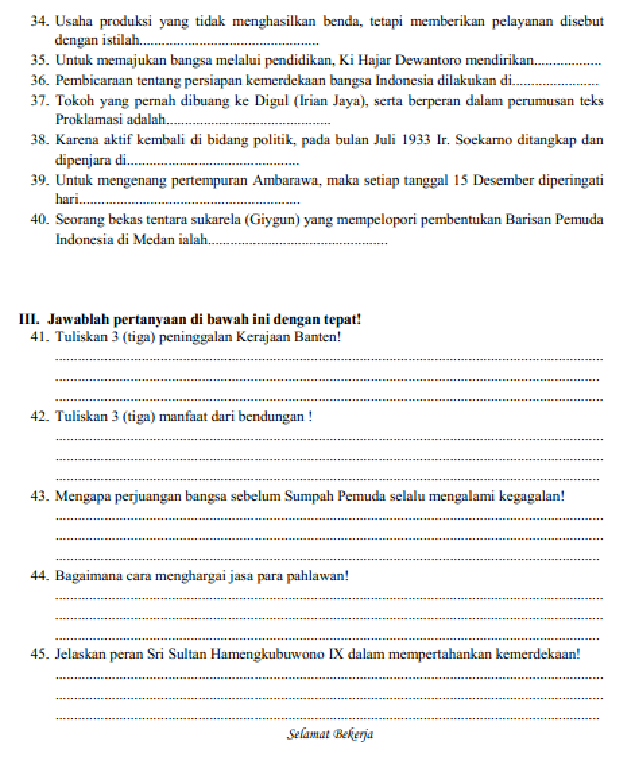 DOWNLOAD PDF SOAL LATIHAN ULANGAN KENAIKAN KELAS (PENILAIAN AKHIR TAHUN