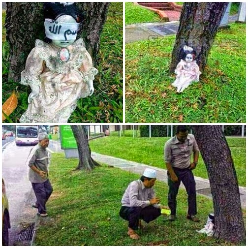 Kecoh Anak Patung Berhantu Di Jumpai Di Bawah Pokok 5 Gambar Apa Hal Ek