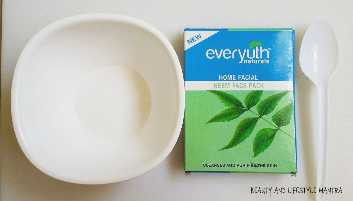 Review // Everyuth Home Facial Neem Face Pack Beauty and Lifestyle