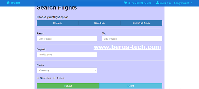 Source Code Web based Ticket Booking Flight System In PHP Native 7