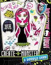 Monster High Create-a-Monster: A Doodle Book Book Item