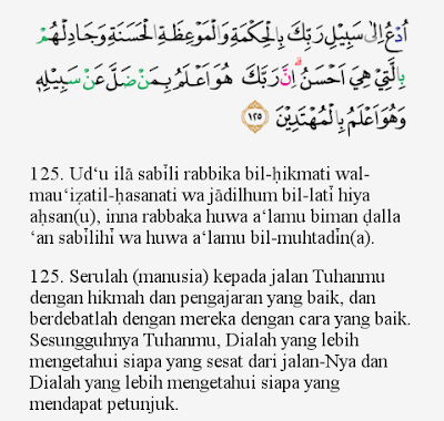 Tajwid Surat An Nahl Ayat 125 Kumpulan Doa Terbaik