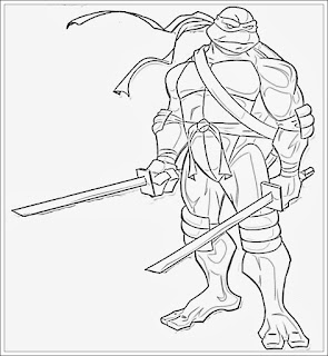 Ausmalbilder Ninja Turtles Zum Drucken